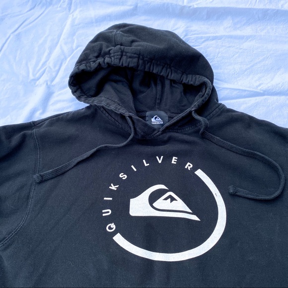 Quicksilver Mens or Large Kids Hoodie Sweatshirt - Picture 2 of 4